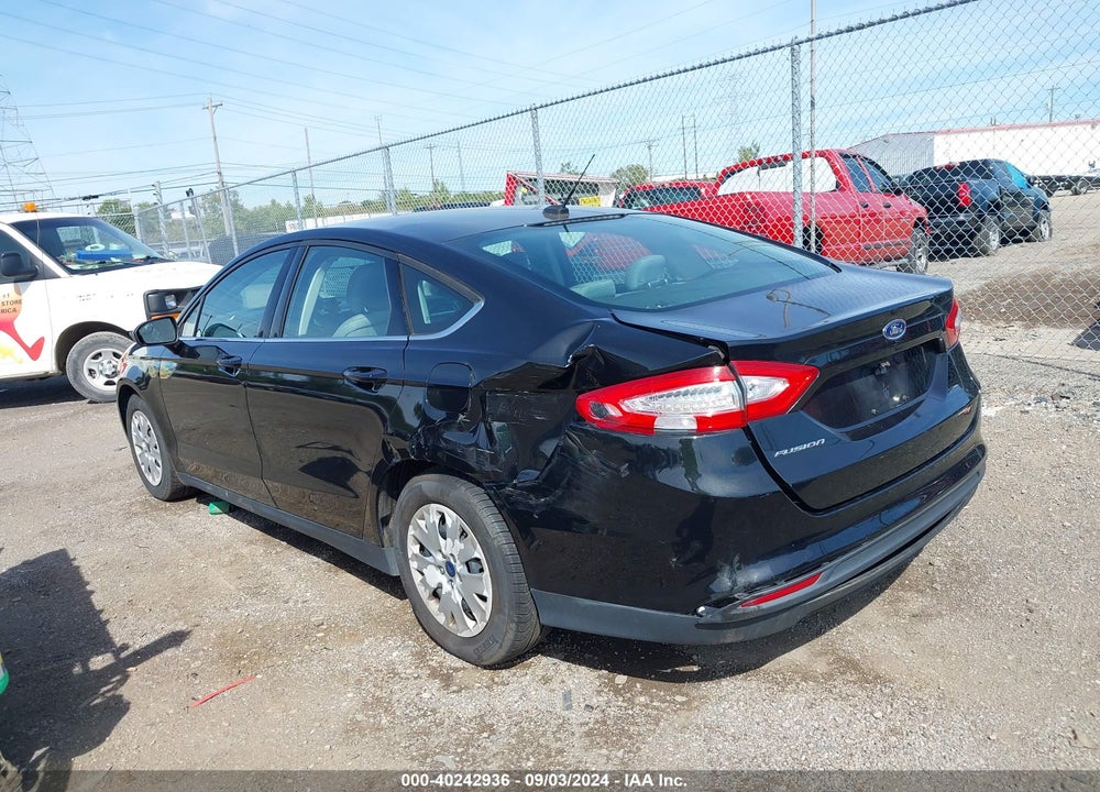 2014 FORD FUSION S VIN: 3FA6P0G73ER352298
