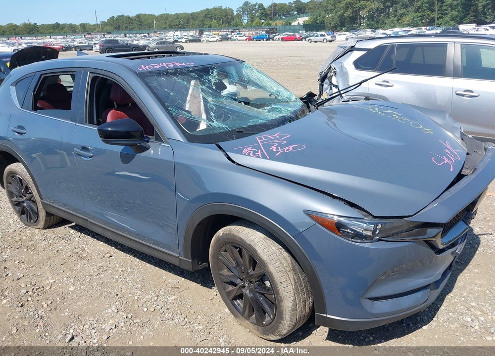 2021 MAZDA CX-5 CARBON EDITION VIN: JM3KFBCM1M0495730