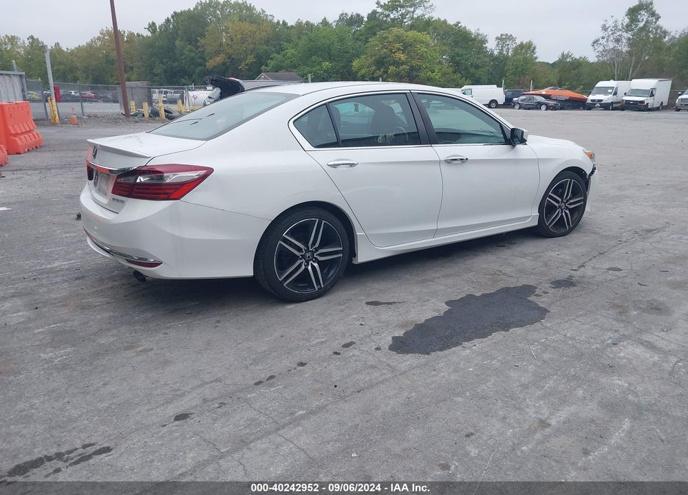 2016 HONDA ACCORD SPORT VIN: 1HGCR2F56GA232948