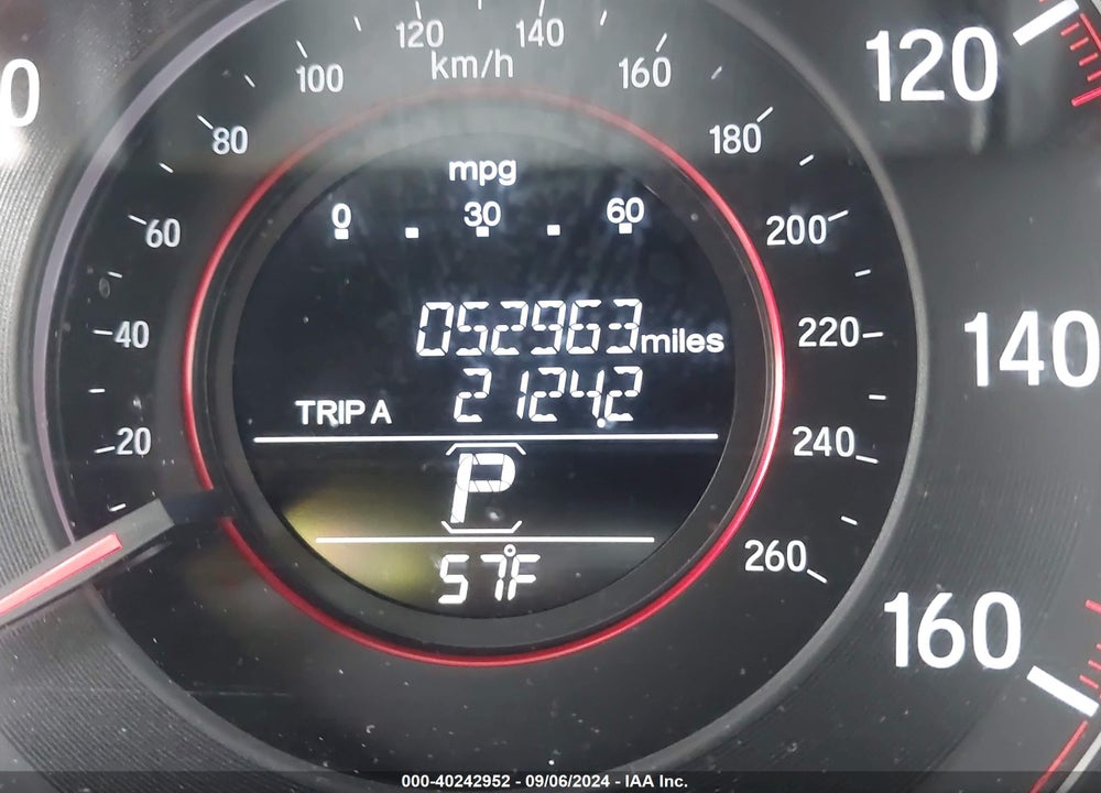 2016 HONDA ACCORD SPORT VIN: 1HGCR2F56GA232948