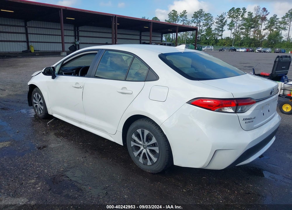 2022 TOYOTA COROLLA HYBRID LE VIN: JTDEAMDE9N3001041
