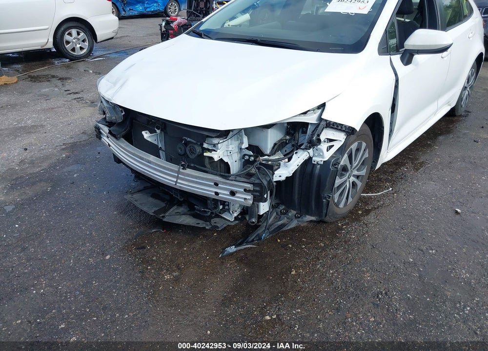 2022 TOYOTA COROLLA HYBRID LE VIN: JTDEAMDE9N3001041