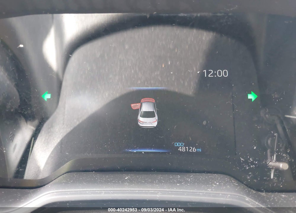 2022 TOYOTA COROLLA HYBRID LE VIN: JTDEAMDE9N3001041
