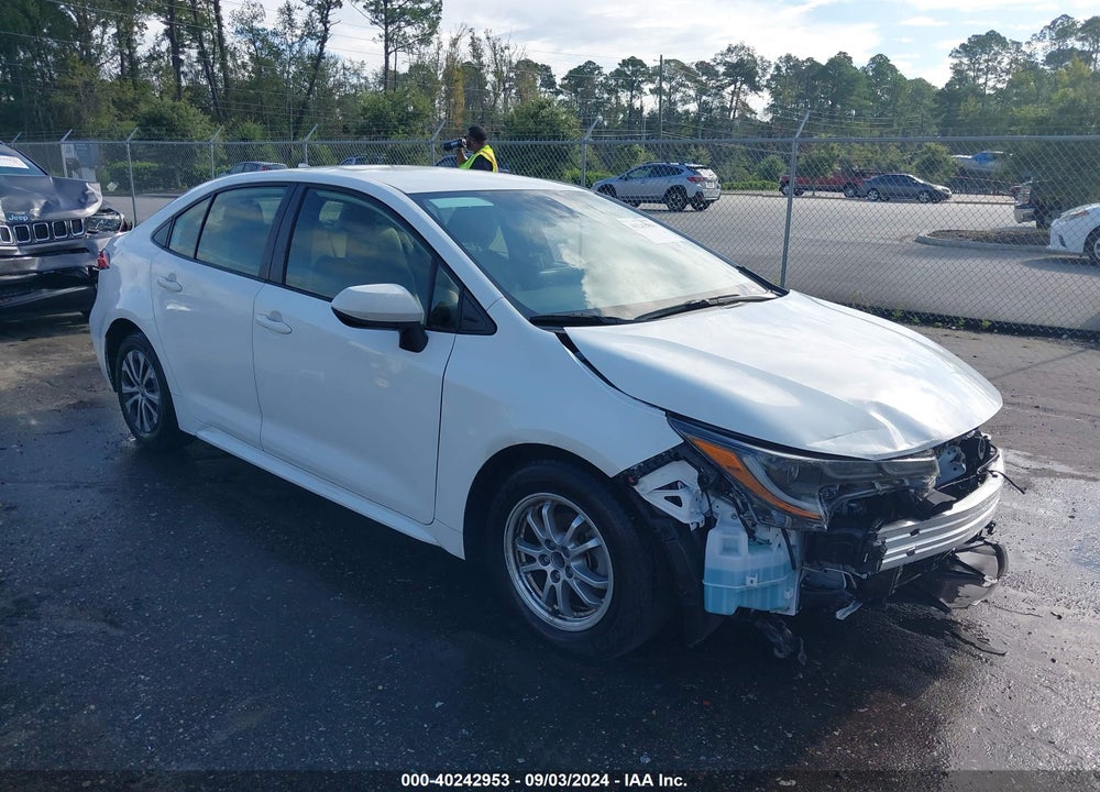 2022 TOYOTA COROLLA HYBRID LE VIN: JTDEAMDE9N3001041