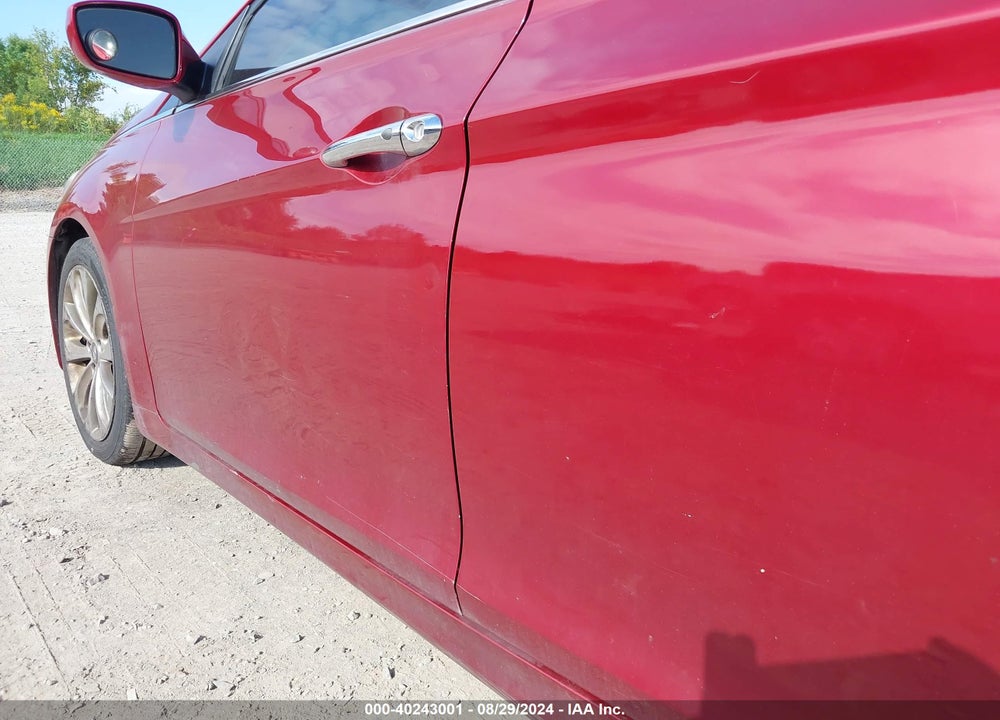 2013 HYUNDAI SONATA SE VIN: 5NPEC4AC6DH606103