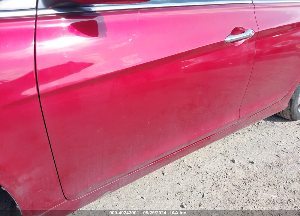 2013 HYUNDAI SONATA SE VIN: 5NPEC4AC6DH606103