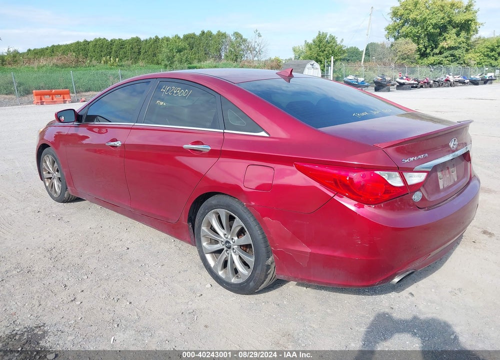2013 HYUNDAI SONATA SE VIN: 5NPEC4AC6DH606103