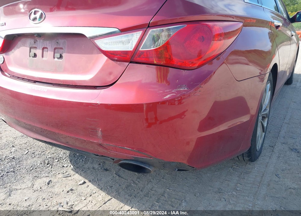 2013 HYUNDAI SONATA SE VIN: 5NPEC4AC6DH606103