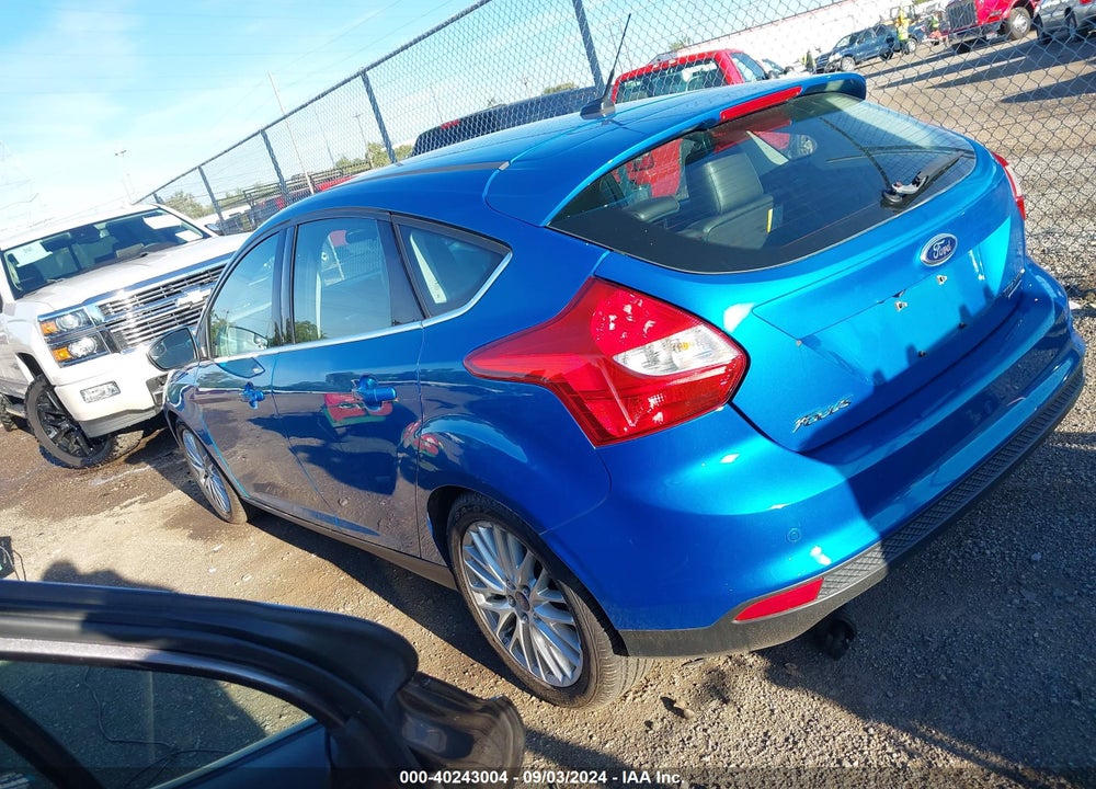2014 FORD FOCUS TITANIUM VIN: 1FADP3N28EL303628