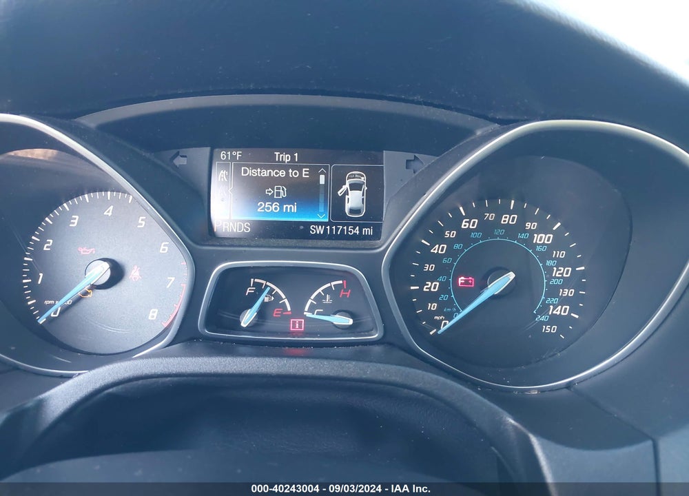 2014 FORD FOCUS TITANIUM VIN: 1FADP3N28EL303628