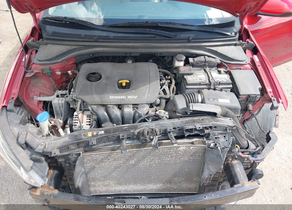 2017 HYUNDAI ELANTRA SE VIN: KMHD84LF0HU207294