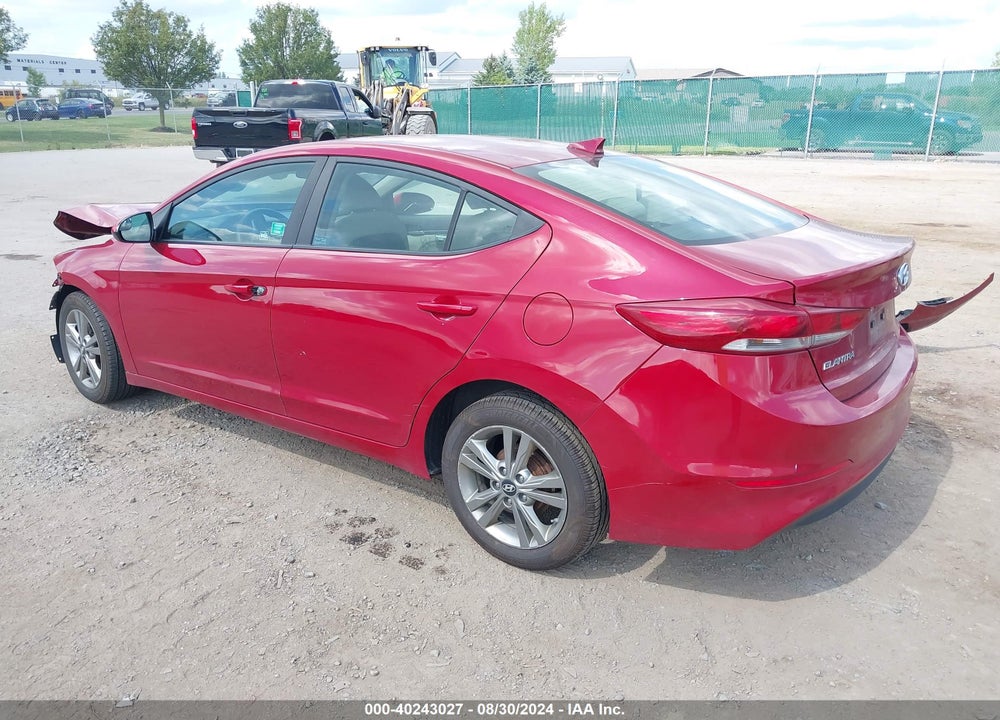 2017 HYUNDAI ELANTRA SE VIN: KMHD84LF0HU207294