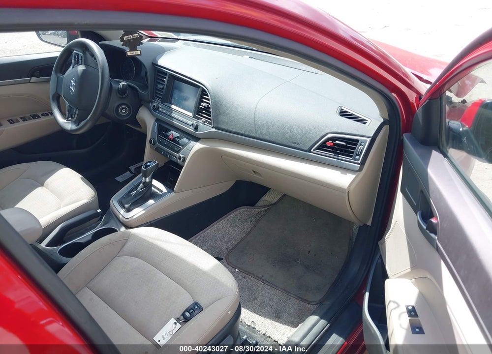 2017 HYUNDAI ELANTRA SE VIN: KMHD84LF0HU207294