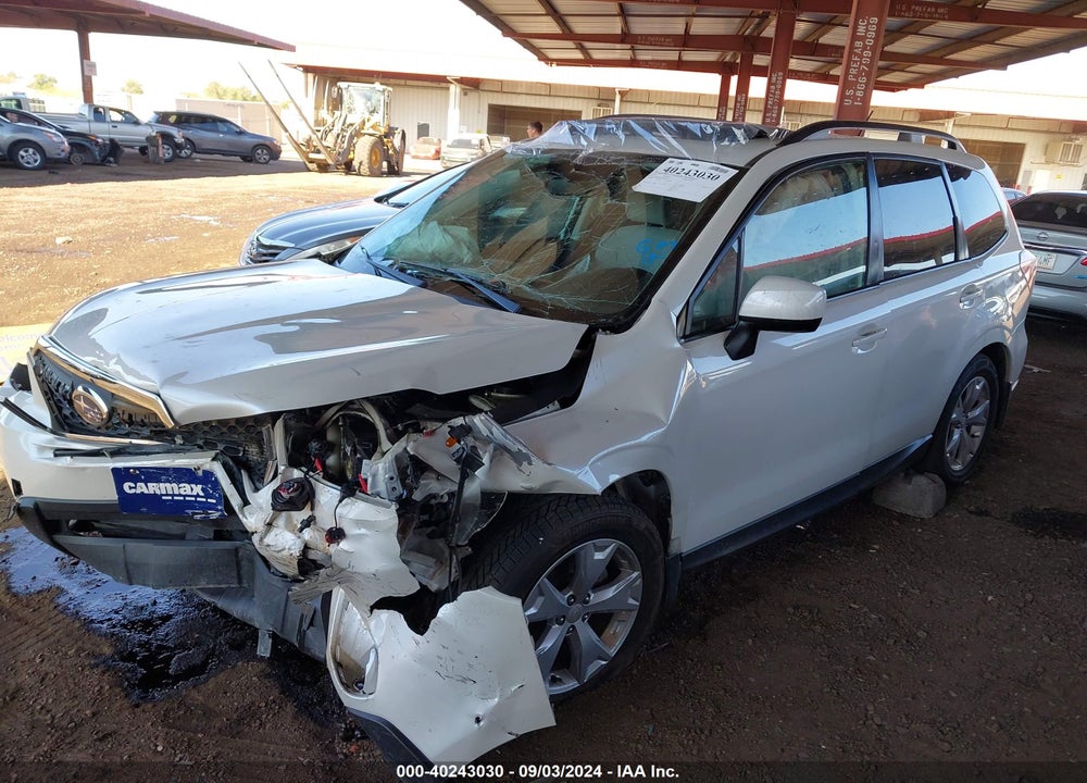 2015 SUBARU FORESTER 2.5I PREMIUM VIN: JF2SJADC3FH596796