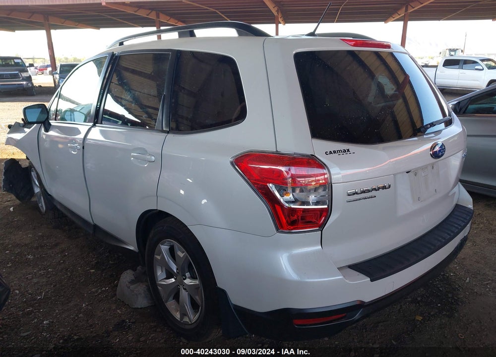 2015 SUBARU FORESTER 2.5I PREMIUM VIN: JF2SJADC3FH596796