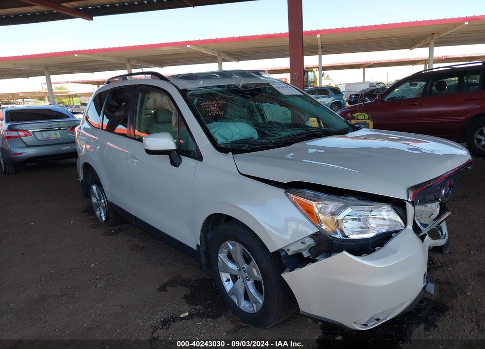 2015 SUBARU FORESTER 2.5I PREMIUM VIN: JF2SJADC3FH596796