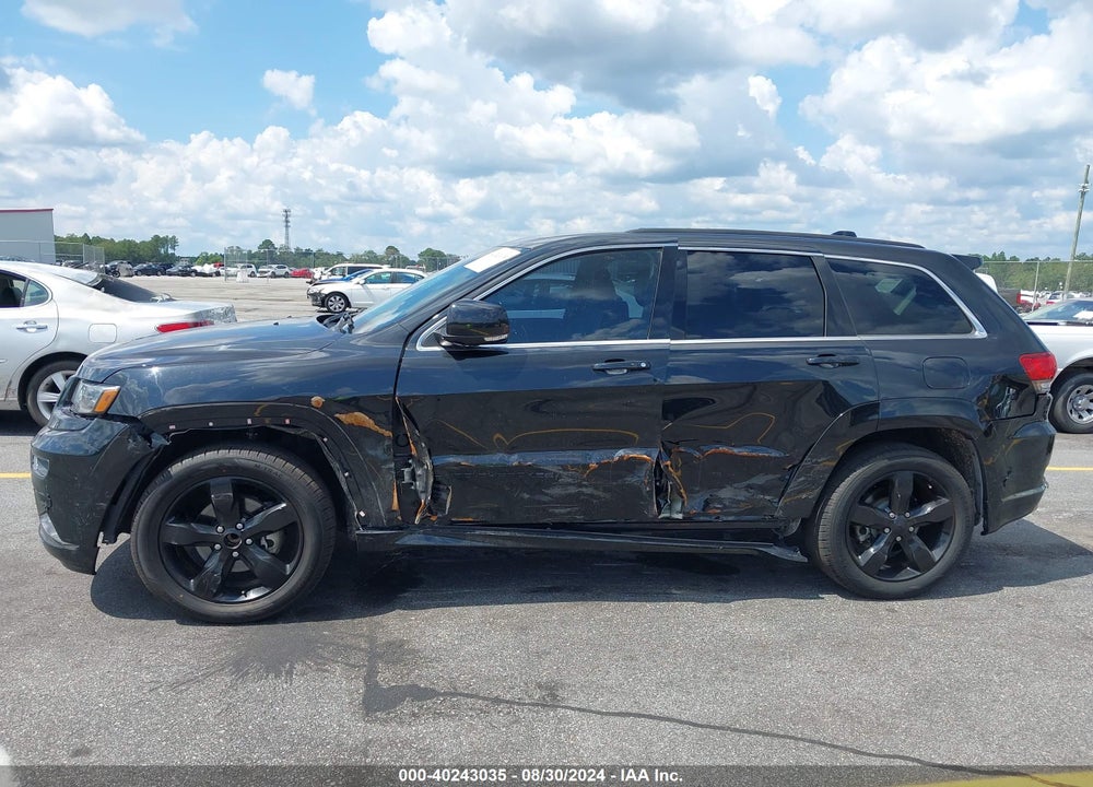 2015 JEEP GRAND CHEROKEE HIGH ALTITUDE VIN: 1C4RJECG4FC160691