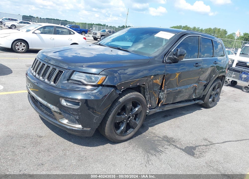 2015 JEEP GRAND CHEROKEE HIGH ALTITUDE VIN: 1C4RJECG4FC160691