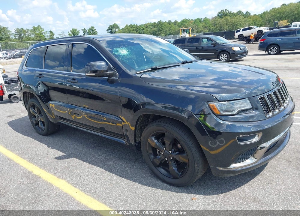 2015 JEEP GRAND CHEROKEE HIGH ALTITUDE VIN: 1C4RJECG4FC160691