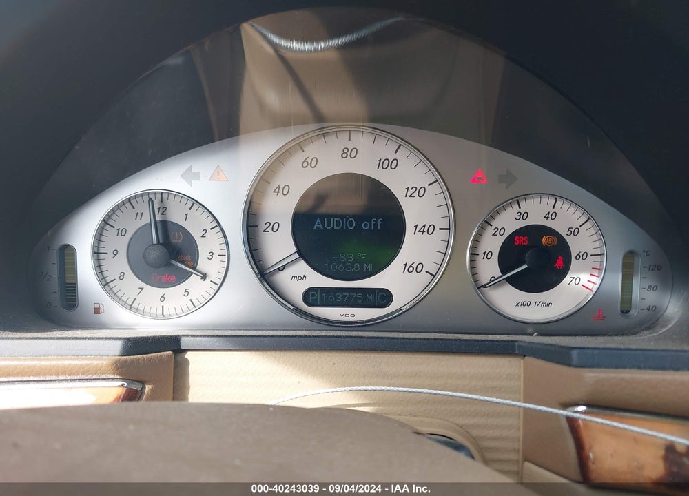 2008 MERCEDES-BENZ E 350 VIN: WDBUF87X28B285655
