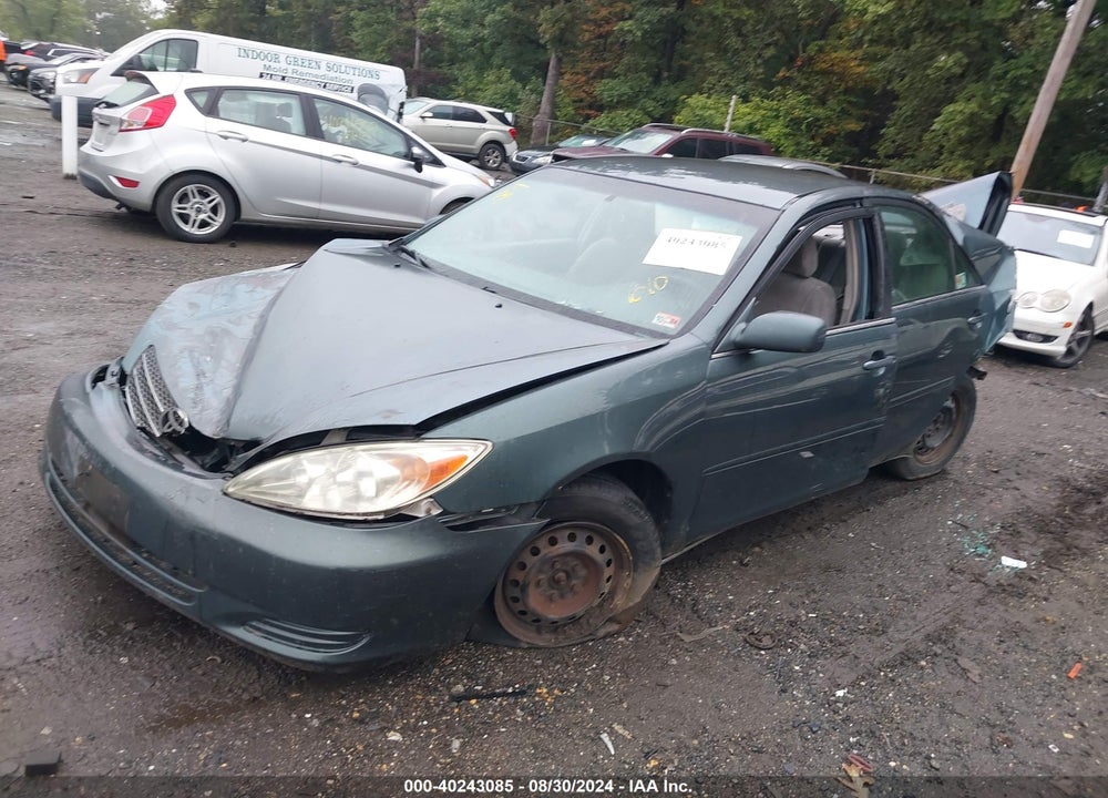 2002 TOYOTA CAMRY LE VIN: 4T1BE32K62U543564