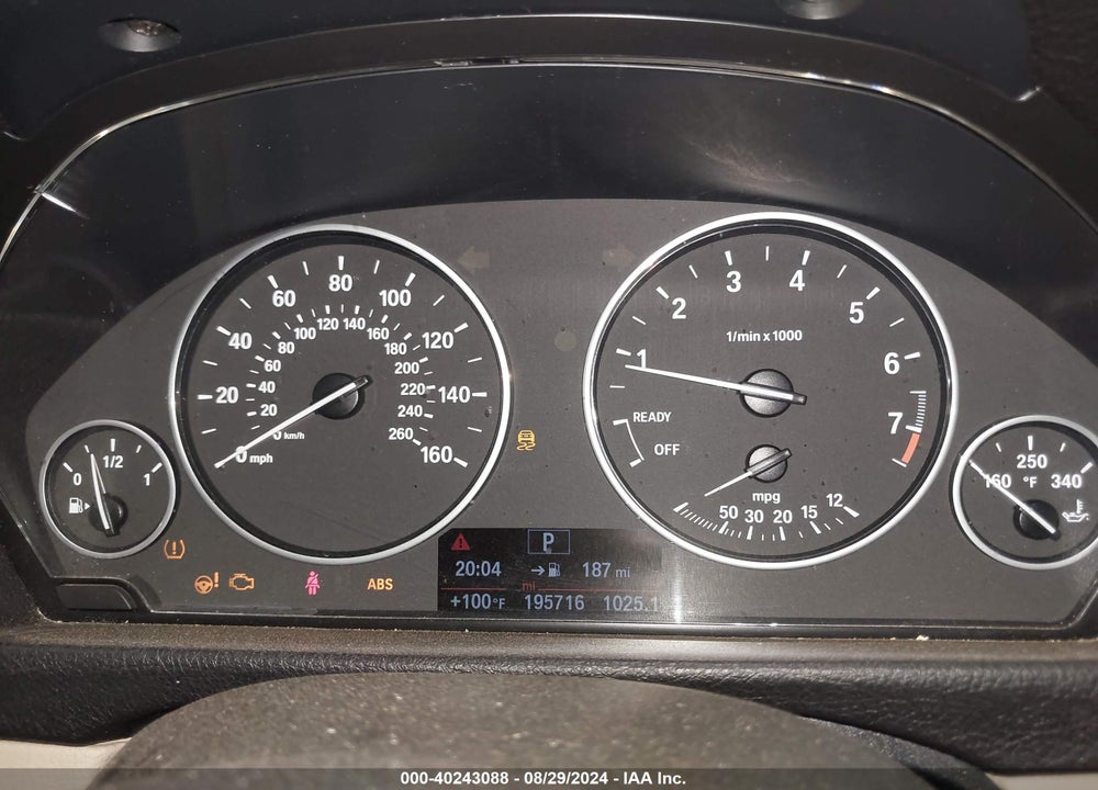 2014 BMW 320I VIN: WBA3B1G57ENT01368
