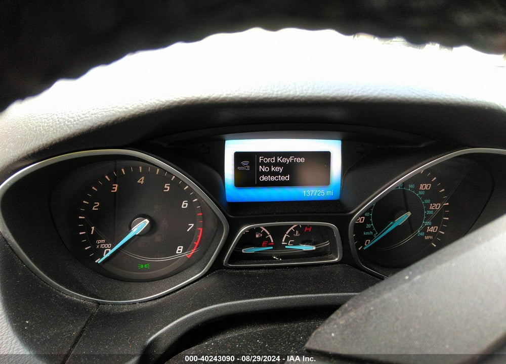 2014 FORD FOCUS TITANIUM VIN: 1FADP3J28EL215488