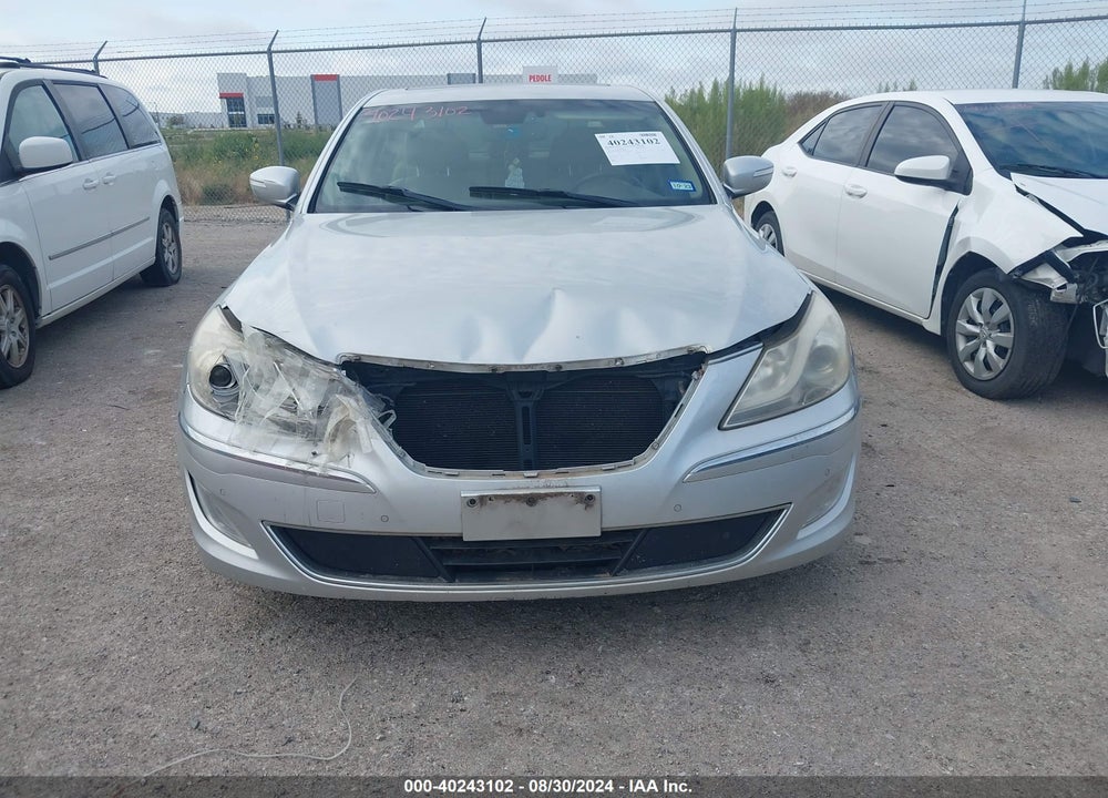 2012 HYUNDAI GENESIS VIN: KMHGC4DD6CU186517
