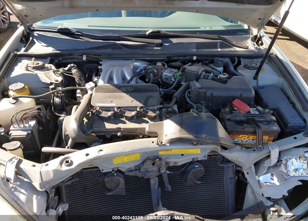 2002 TOYOTA CAMRY XLE V6 VIN: 4T1BF30K82U002516