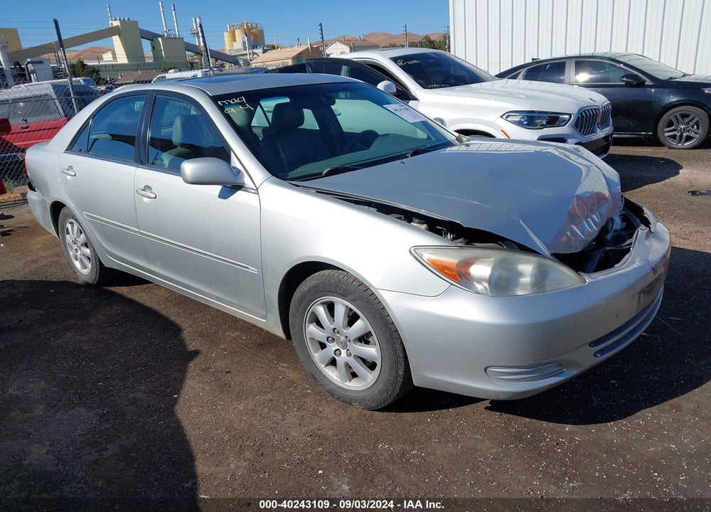 2002 TOYOTA CAMRY XLE V6 VIN: 4T1BF30K82U002516