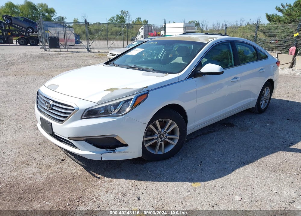 2016 HYUNDAI SONATA SE VIN: 5NPE24AF5GH264077