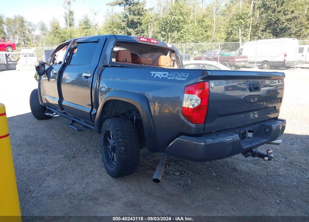 2019 TOYOTA TUNDRA 1794 5.7L V8 VIN: 5TFAY5F1XKX837228