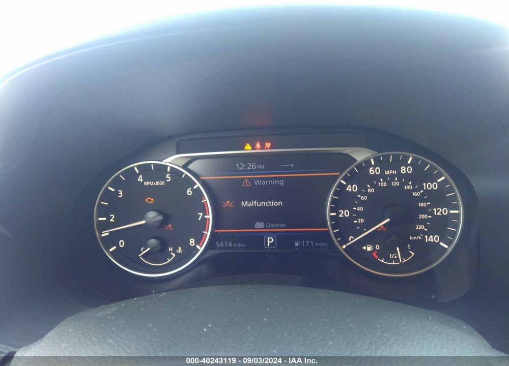 2024 NISSAN ALTIMA SR FWD VIN: 1N4BL4CV4RN318269