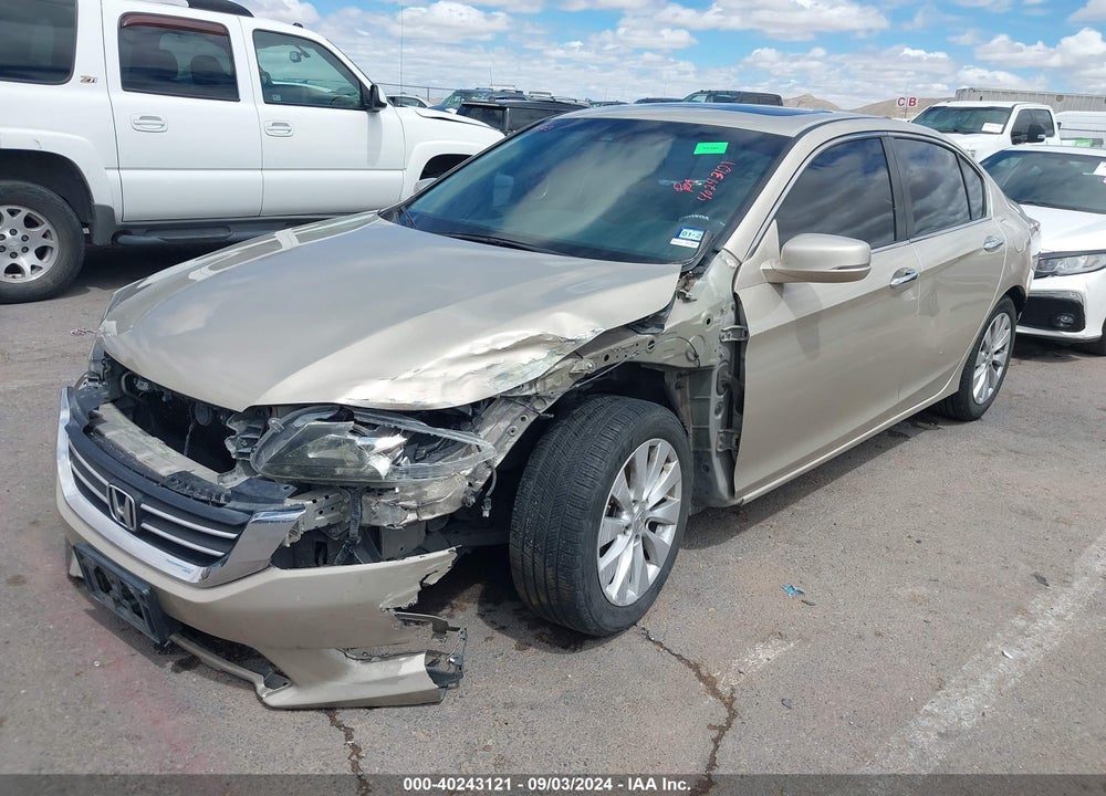 2013 HONDA ACCORD EX-L VIN: 1HGCR2F84DA020927
