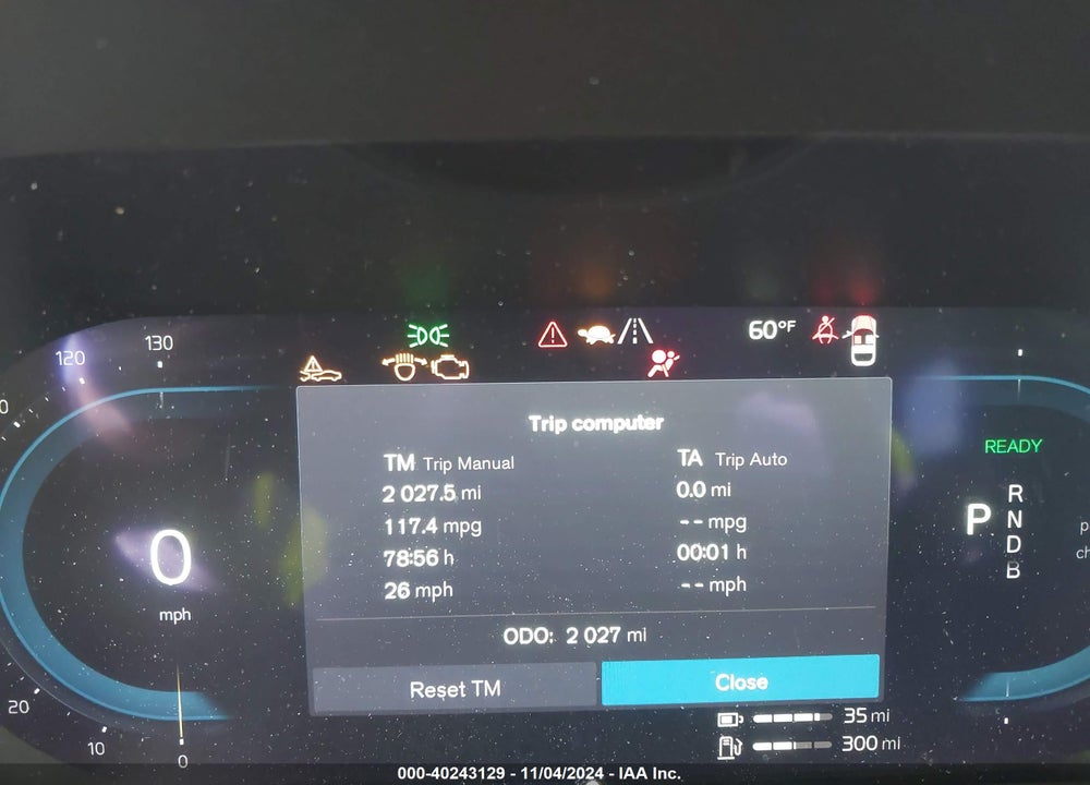 2024 VOLVO XC60 RECHARGE PLUG-IN HYBRID T8 ULTIMATE DARK THEME VIN: YV4H60DM8R1906948