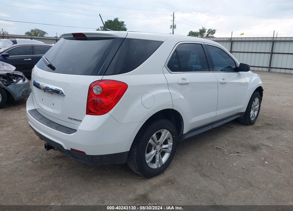 2013 CHEVROLET EQUINOX LS VIN: 2GNALBEK4D6431446