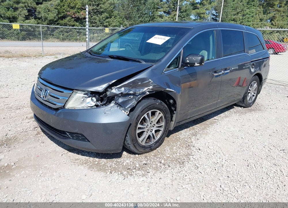 2012 HONDA ODYSSEY EX-L VIN: 5FNRL5H6XCB138221