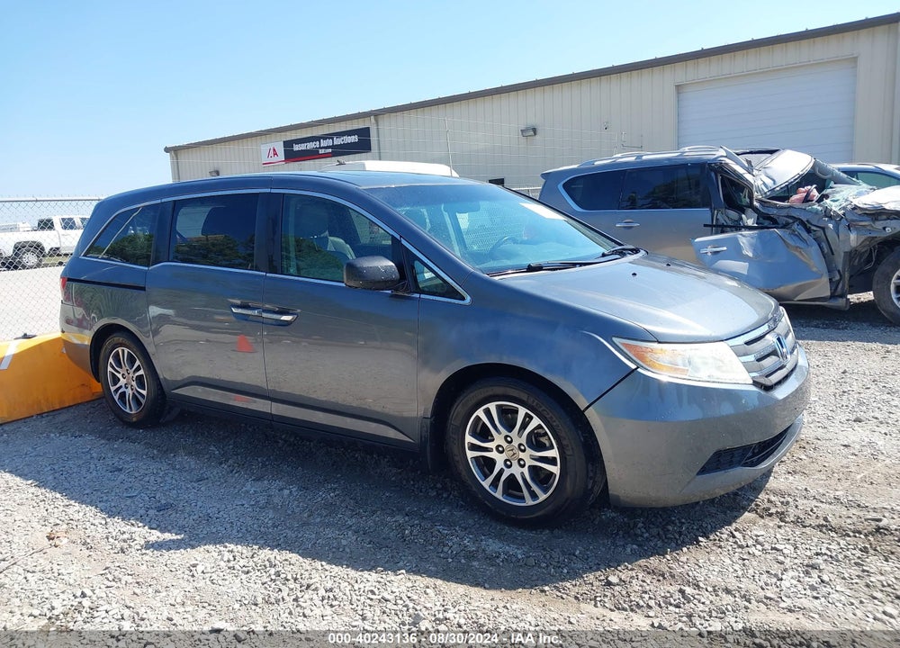 2012 HONDA ODYSSEY EX-L VIN: 5FNRL5H6XCB138221