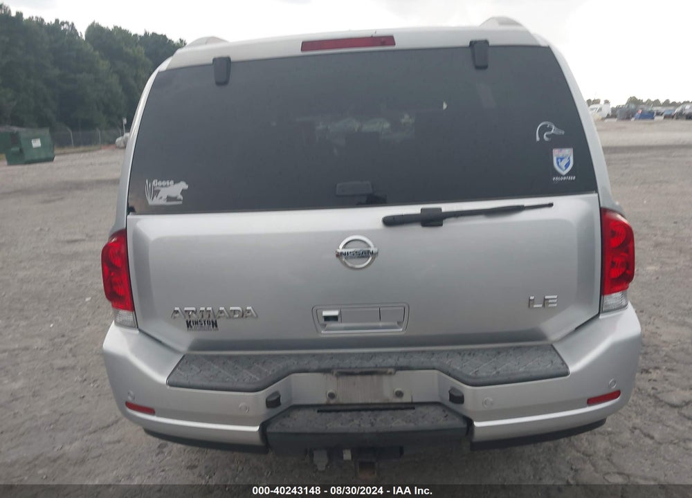 2008 NISSAN ARMADA LE VIN: 5N1AA08C08N626321