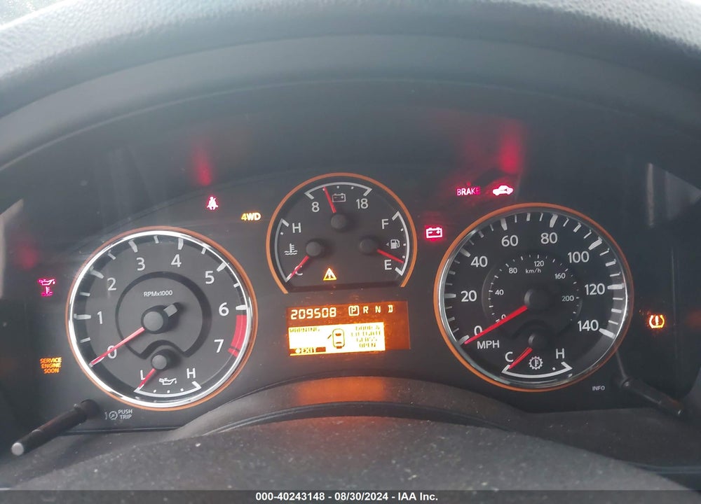2008 NISSAN ARMADA LE VIN: 5N1AA08C08N626321