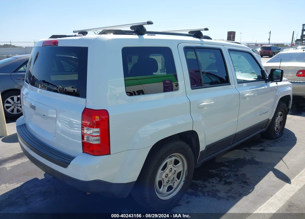 2016 JEEP PATRIOT SPORT VIN: 1C4NJPBA9GD567926