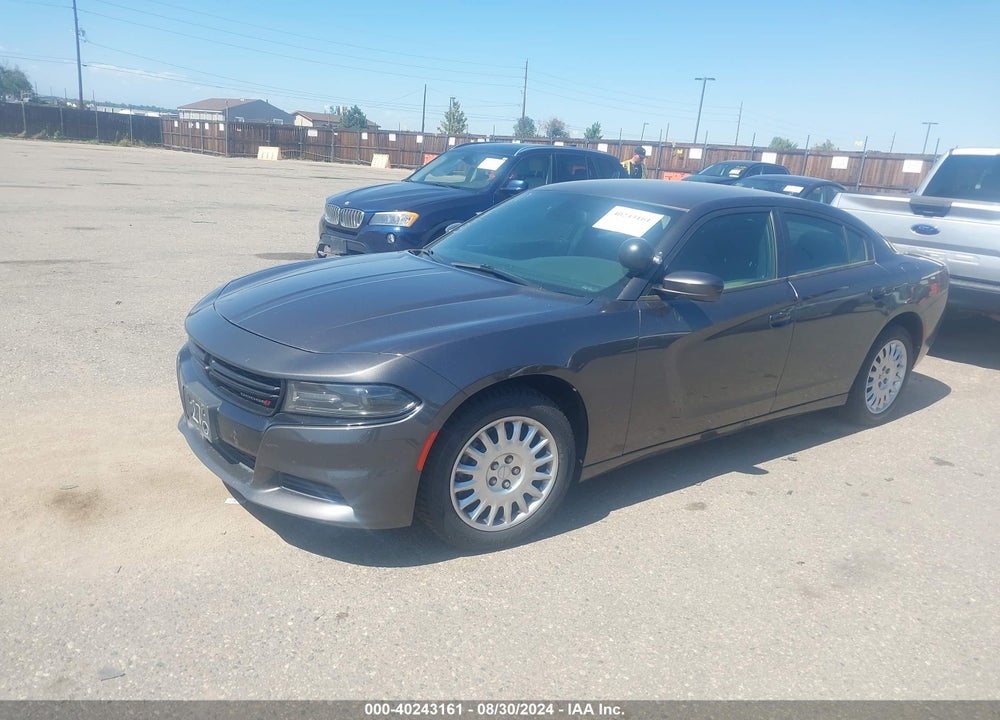 2017 DODGE CHARGER POLICE AWD VIN: 2C3CDXKT6HH605587
