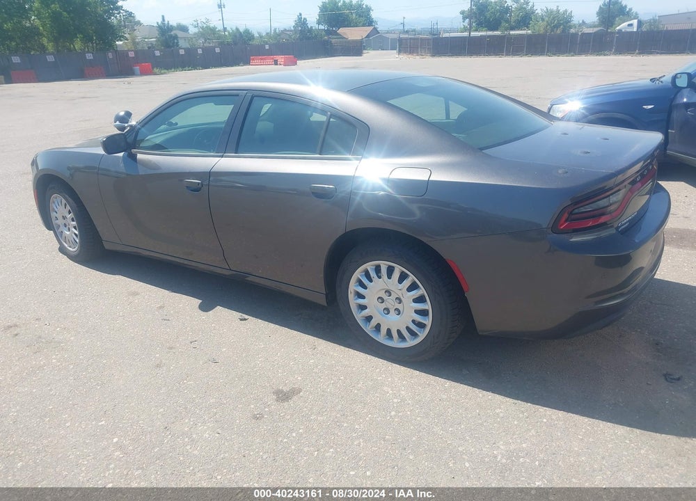 2017 DODGE CHARGER POLICE AWD VIN: 2C3CDXKT6HH605587