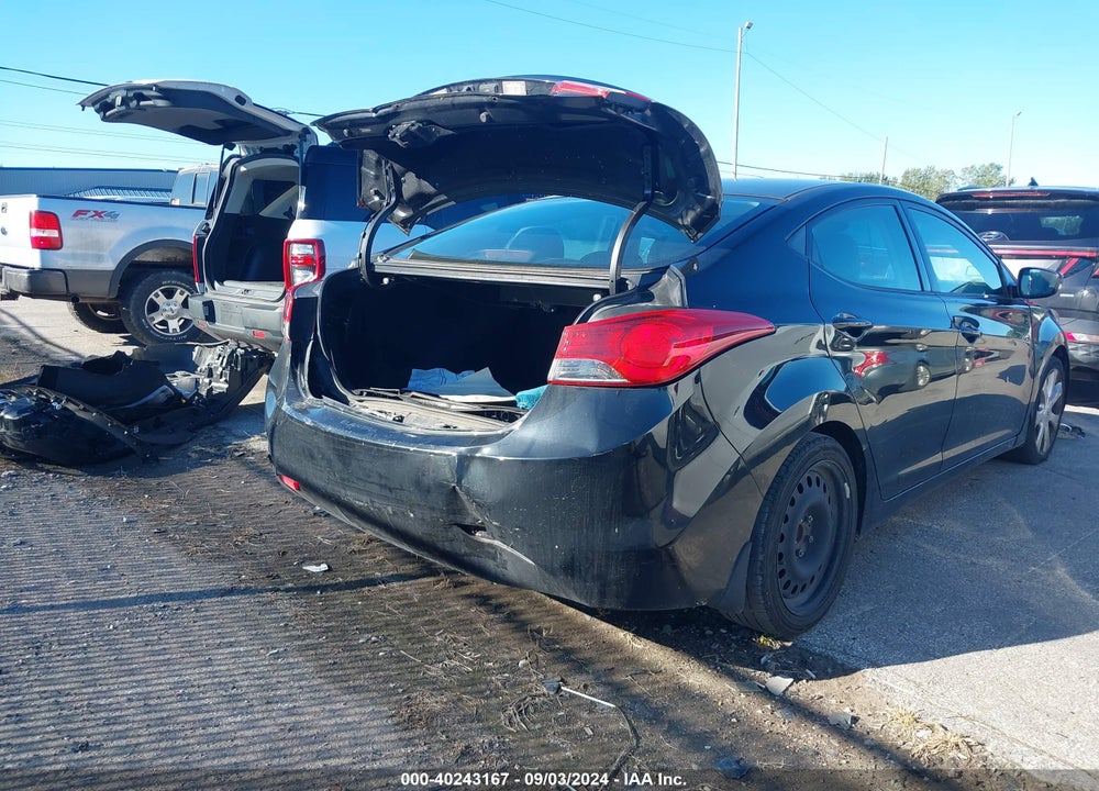 2013 HYUNDAI ELANTRA LIMITED VIN: 5NPDH4AE9DH298598