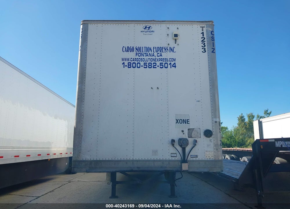 2018 HYUNDAI TRANSLEAD INC 53' SEMI TRAILER VIN: 3H3V532C3JR529110