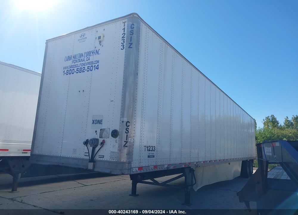 2018 HYUNDAI TRANSLEAD INC 53' SEMI TRAILER VIN: 3H3V532C3JR529110