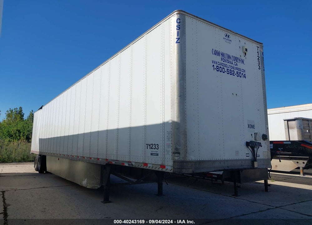 2018 HYUNDAI TRANSLEAD INC 53' SEMI TRAILER VIN: 3H3V532C3JR529110