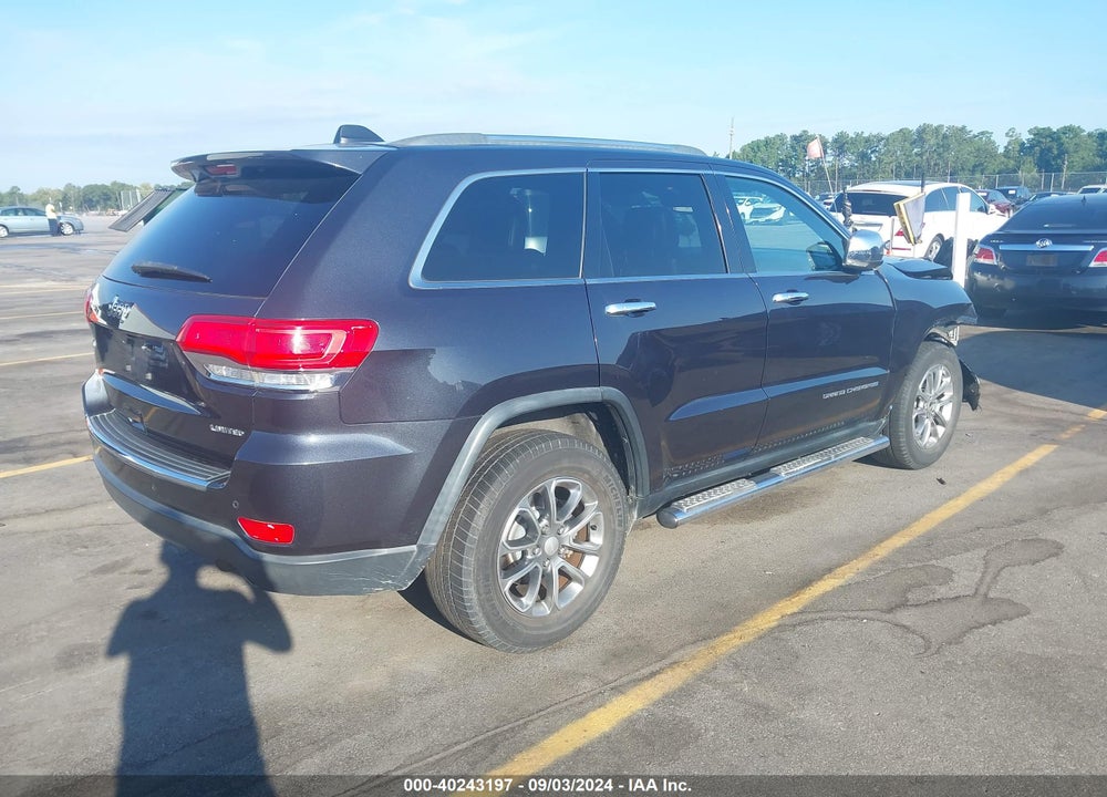 2014 JEEP GRAND CHEROKEE LIMITED VIN: 1C4RJFBG7EC203068