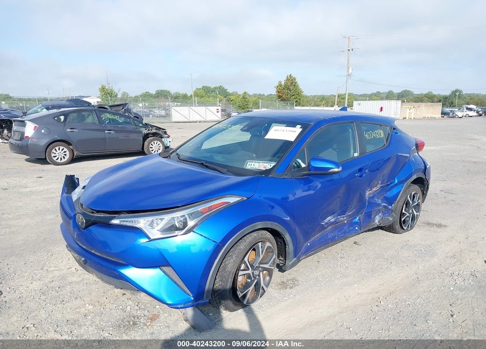 2018 TOYOTA C-HR XLE VIN: NMTKHMBXXJR038805