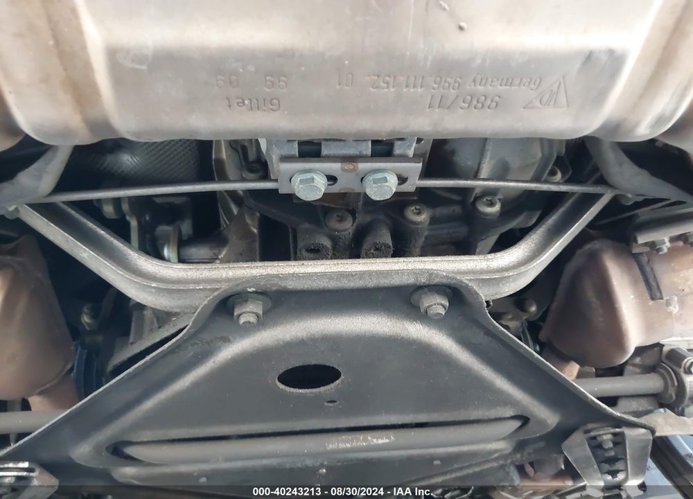 2000 PORSCHE BOXSTER VIN: WP0CA2981YU621184